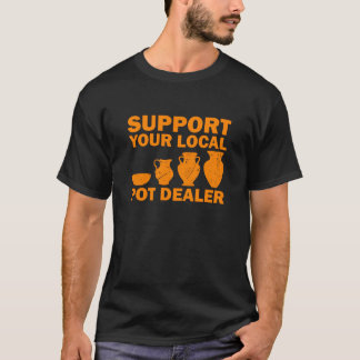 Camiseta Funny Pote Dealer Para Artistas De Potéria Legal P