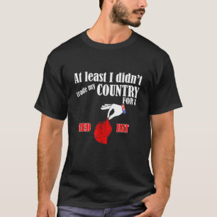 Camiseta Funny Pro America Anti Trump American Flag Dem