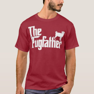 Camiseta Funny Pug Proprietário O Pugdad Pug Padre Gift
