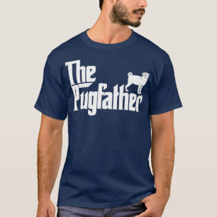 Camiseta Funny Pug Proprietário O Pugdad Pug Padre Gift
