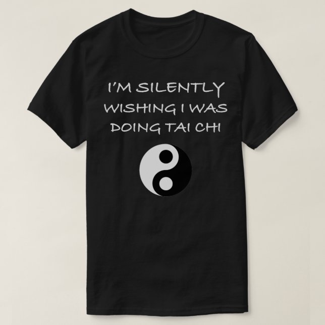 Camiseta Funny Qigong para Chi atirando Tai Chi qi presente (Frente do Design)
