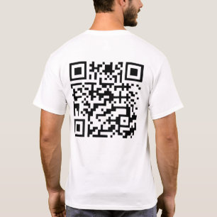 Camiseta Funny QR Presidente Trump 45/47 Trump Dancing Code