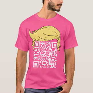 Camiseta Funny Qr Presidente Trump Dance Code