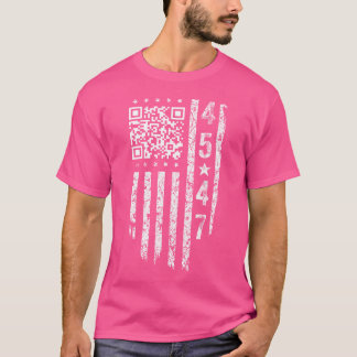 Camiseta Funny Qr Presidente Trump Dance Code