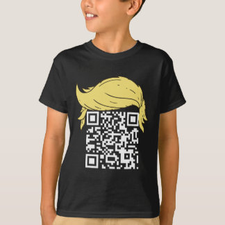 Camiseta Funny Qr Presidente Trump Dance Code 2