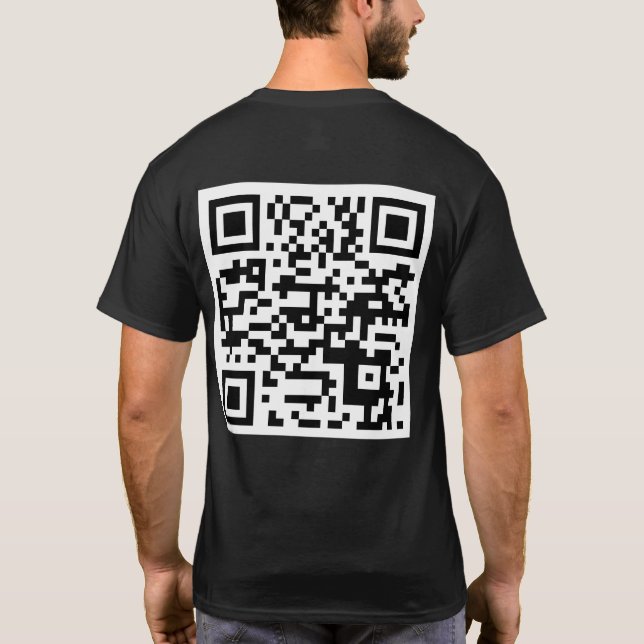 Camiseta Funny QR Trump Dancing (Verso)
