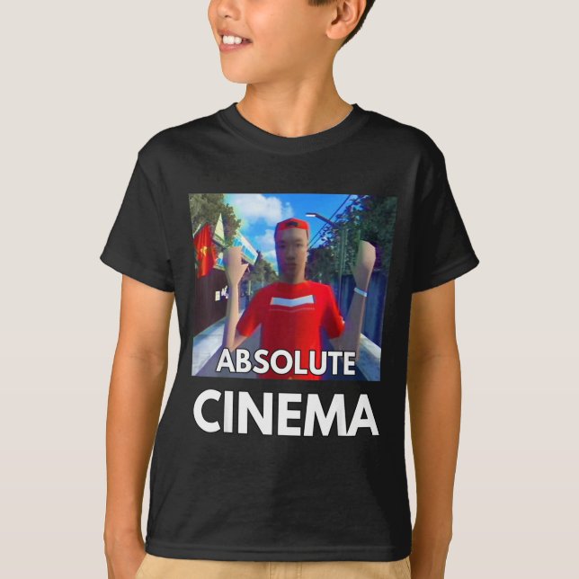 Camiseta Funny Quote Absolute Cinema Meme Brother Hai's Pho (Frente)