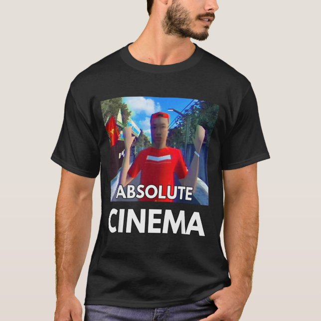 Camiseta Funny Quote Absolute Cinema Meme Brother Hai's Pho (Frente)