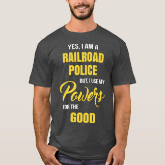 Camiseta Funny Railroad Police