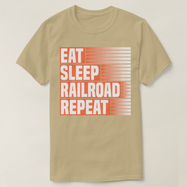 Camiseta Funny railroad worker Quote trabalhador ferroviári (Frente do Design)