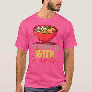 Camiseta Funny Ramen Comida Noodles Japoneses Animes Divers