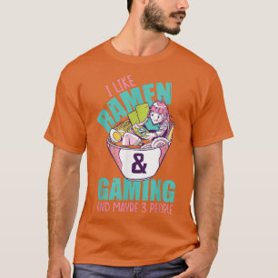 Camiseta Funny Ramen Gamer