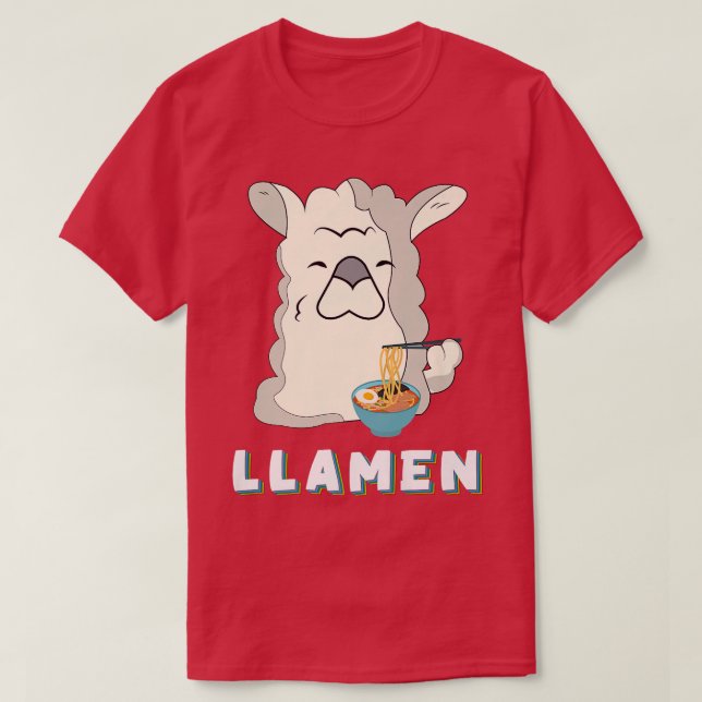Camiseta Funny Ramen Tee Japanese Ramen Noodle Kawaii Cute  (Frente do Design)