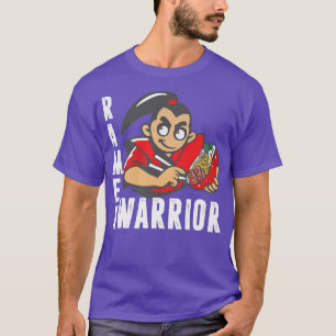 Camiseta Funny Ramen Warrior, Japonês Para Mulheres Adolesc