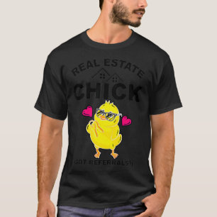Camiseta Funny Real Estate Pintinho Gift Agente Importament