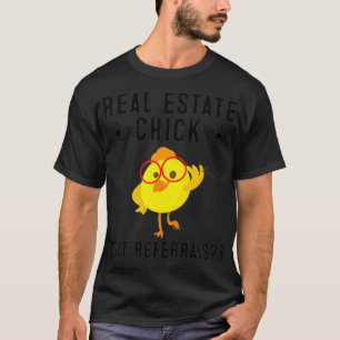 Camiseta Funny Real Estate Pintinho Gift Agente Importament
