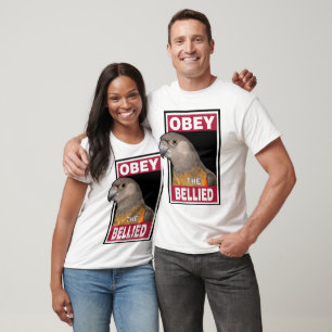 Camiseta Funny Red Belied Parro ORAINGE - Arte de Pássaro