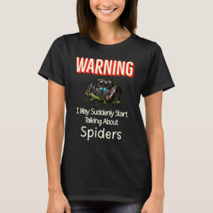 Camiseta Funny Regal Saltando Aranha pai Arachni