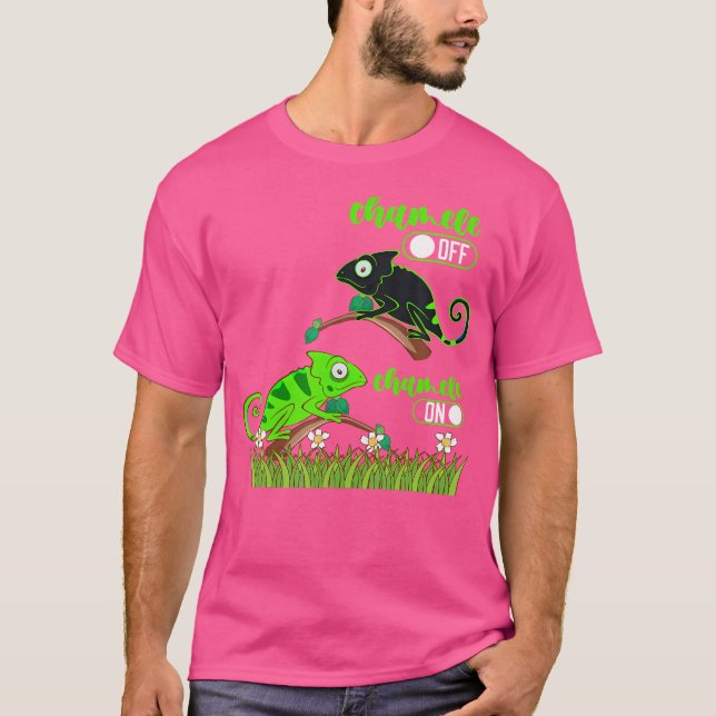 Camiseta Funny Reptile Chameleoff (Frente)