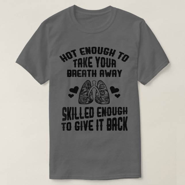 Camiseta FUNNY RESPIRATORY THERAPIST  School Nurse Meme Gif (Frente do Design)