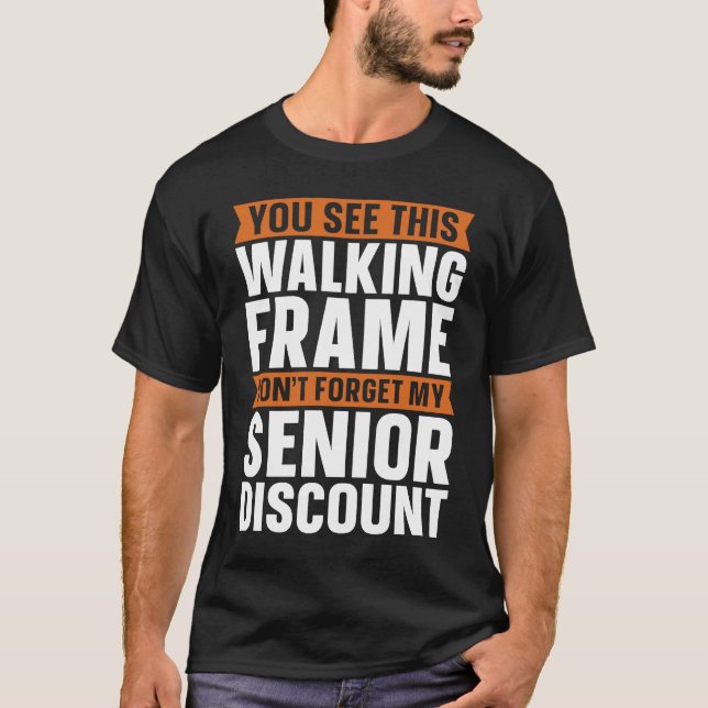 Camiseta Funny Retired  Retirement Don't Forget My Senior D (Frente)
