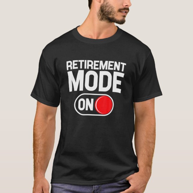 Camiseta Funny Retirement Meme - Retirement Mode - Funny Re (Frente)
