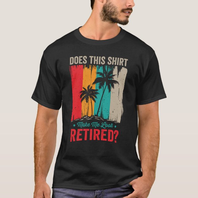 Camiseta Funny retirement t-shirt (Frente)