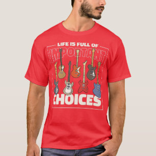 Camiseta Funny Retro Guitar Guitarista Música Sobre Violão