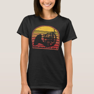 Camiseta Funny Retro Vintage Corno Francês4