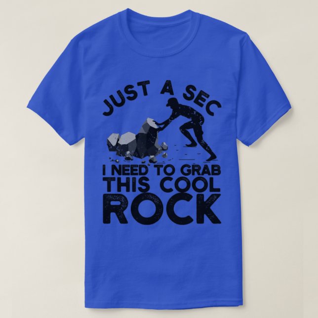 Camiseta Funny Rock Hunting Geólogo RockhoundRock Hun (Frente do Design)
