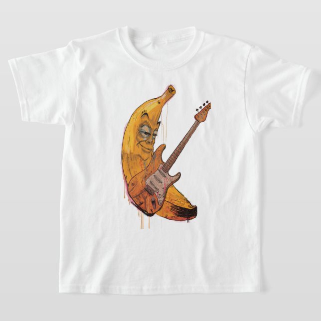 Camiseta Funny Rock’n’Roll Banana T-Shirt (Postura )