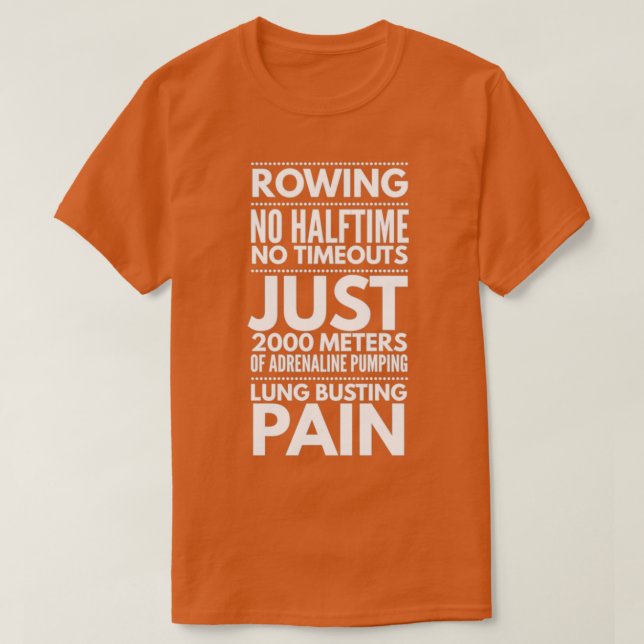 Camiseta Funny Rower 2K 1 (Frente do Design)