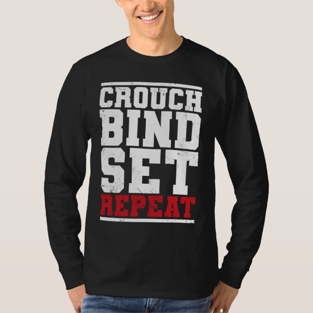 Camiseta Funny Rugby Quote  Play Rugby  Rugby Fan  Crouch B (Frente)