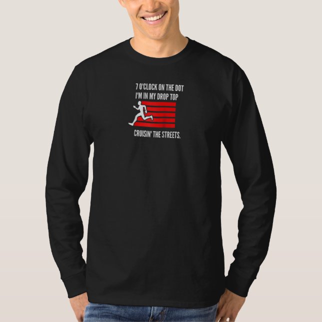 Camiseta Funny Runner Marathon Racer Raglan (Frente)