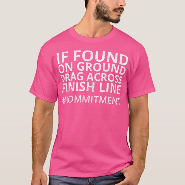 Camiseta Funny Running Commitment Runner Life (Frente)