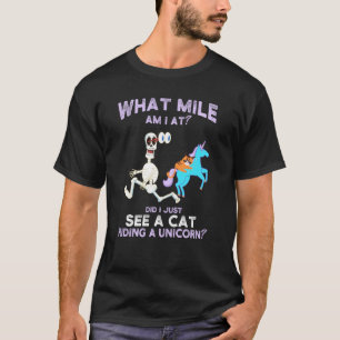 Camiseta Funny Running Corrida Marathon Cross Country Cat O