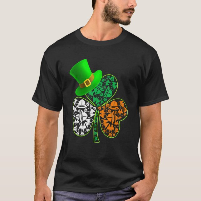 Camiseta Funny Saint Patrick S Day Zoo Keeper Shamrock Hat (Frente)