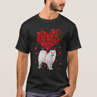Camiseta Funny Samoyed Dog Valentine Pet Puppy Dog Lover