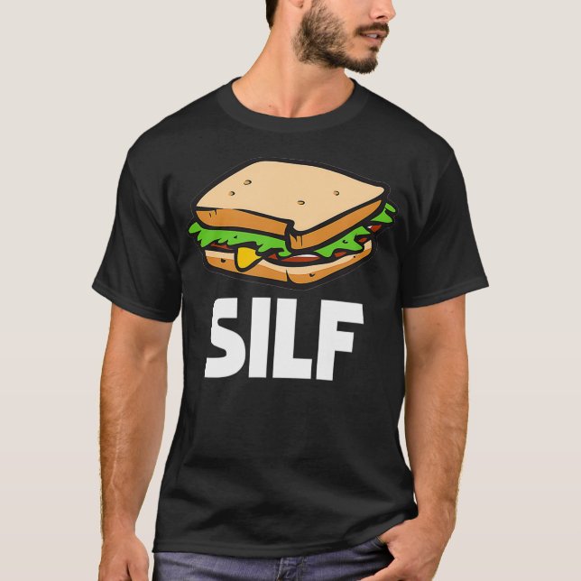 Camiseta Funny Sandwich SILF e deli     subpresente (Frente)