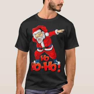 Camiseta Funny Santa Claus Dab Dançando Natal Dabbing Gi