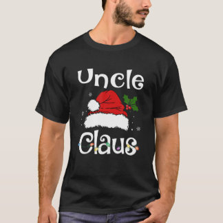Camiseta Funny Santa Uncle Claus Christmas Matching Family