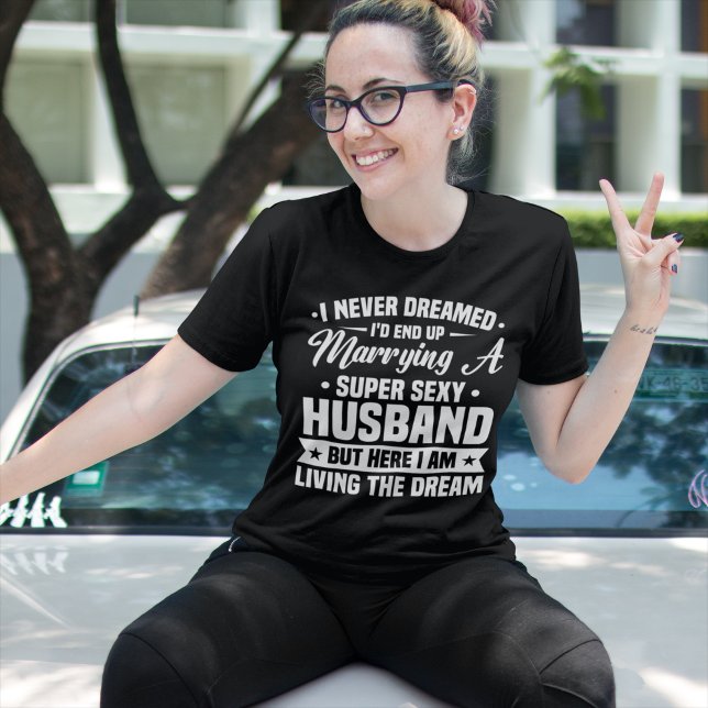 Camiseta Funny Sarcastic Wife (Criador carregado)