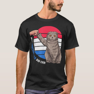 Camiseta Funny Scottish Fold Cat Owner Best Scottish Fold D