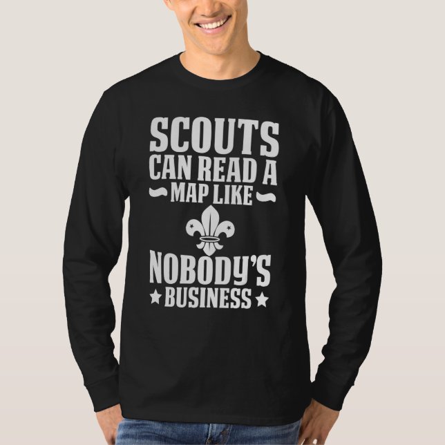 Camiseta Funny Scout Joke, Perfect for Scout Troop Leader,  (Frente)