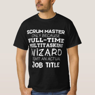 Camiseta Funny Scrum Master Gift Agile Development Team