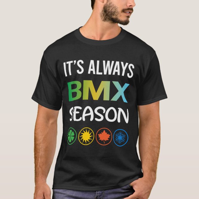 Camiseta Funny Season BMX (Frente)