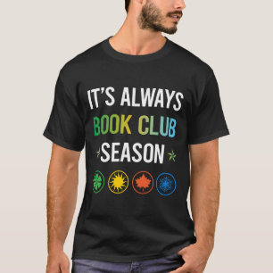 Camiseta Funny Season Book Club