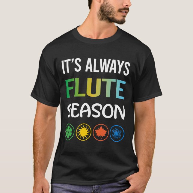 Camiseta Funny Season Flute (Frente)