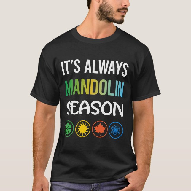 Camiseta Funny Season Mandolin (Frente)