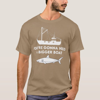 Camiseta Funny Shark Design For Boat Owner Love Sharks